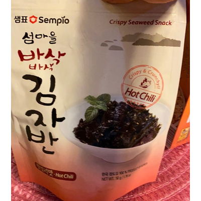 Carbs In Sempio Crispy Seaweed Snack Hot Chili Carb Manager