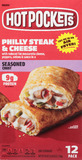 Calories In Sandwiches Seasoned Crust Philly Steak Cheese Pack From Hot Pockets