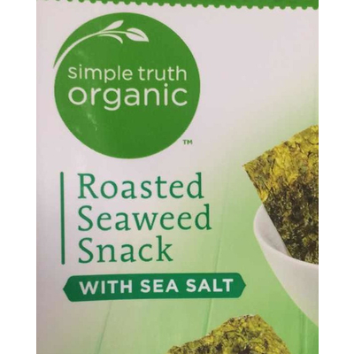 Roasted Seaweed Snack with Sea Salt
