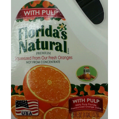 Premium Orange Juice with Pulp