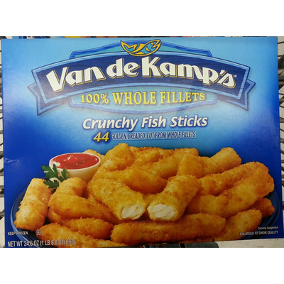 Crunchy Fish Sticks