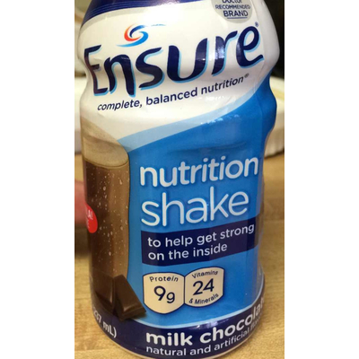 Nutrition Shake, Milk Chocolate