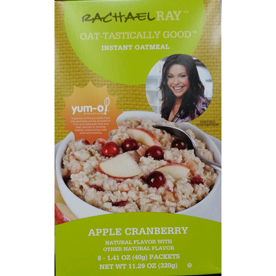 Oat-Tastically Good Instant Oatmeal, Apple Cranberry