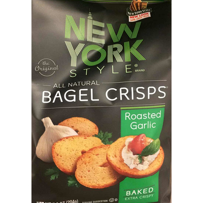 Bagel Crisps, Roasted Garlic