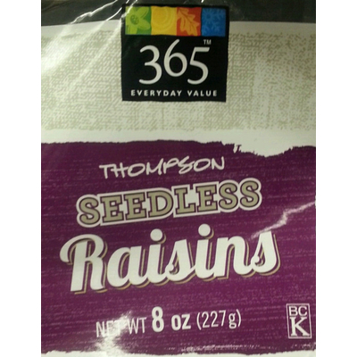 Thompson Seedless Raisins