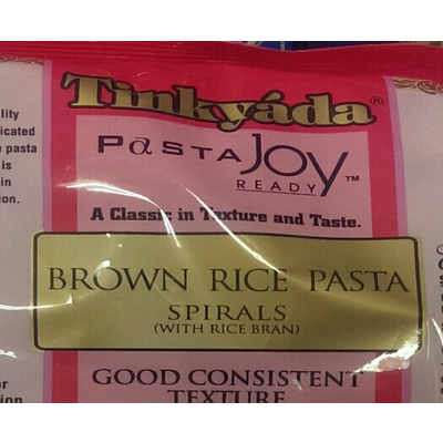 Brown Rice Pasta, Spirals with Rice Bran