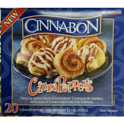 CinnaPoppers Cinnamon Swirls