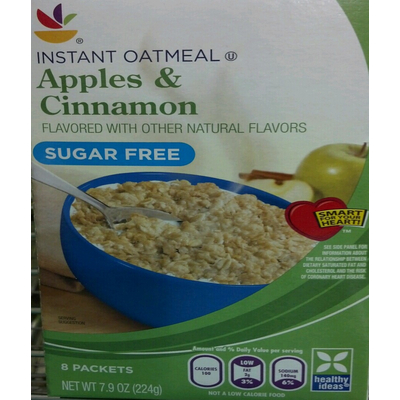 Instant Oatmeal Apples & Cinnamon