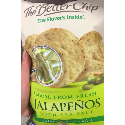 Jalapenos with Sea Salt Jalapeno Corn Chips