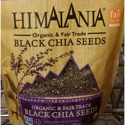 Organic & Fair Trade Black Chia Seeds