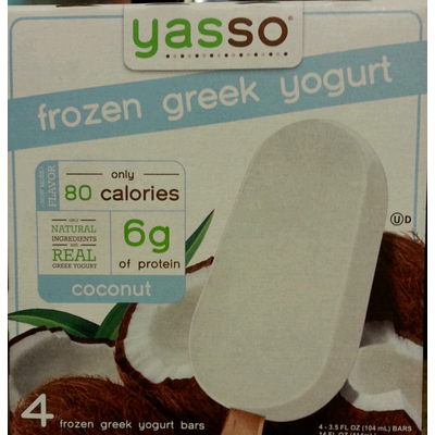 Frozen Greek Yogurt, Coconut