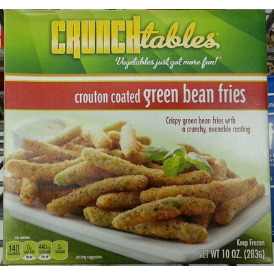 Crouton Coated Green Bean Fries