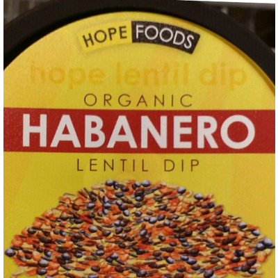 Organic Habanero Lentil Dip