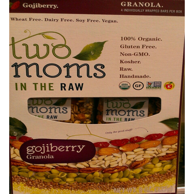 Two Moms in the Raw Granola bar