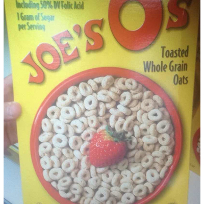 Joe's O's, Toasted Whole Grain Oats Cereal