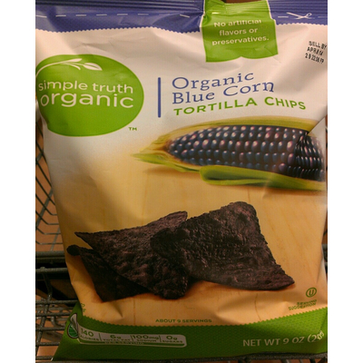 Organic Blue Corn Tortilla Chips