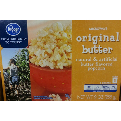 Original Butter Microwave Popcorn