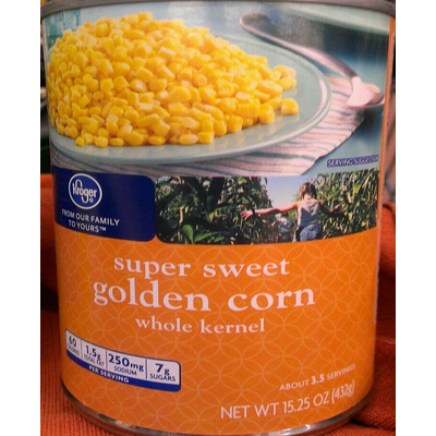 Golden Corn, Super Sweet Whole Kernel