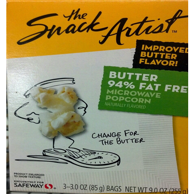 Butter 94% Fat Free Microwave Popcorn