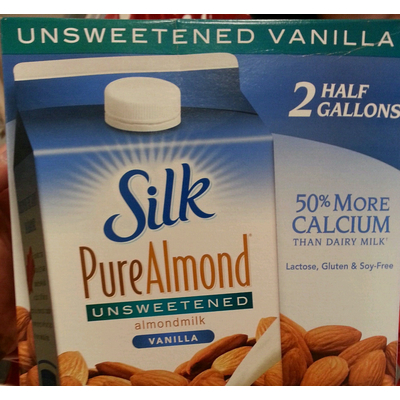 PureAlmond Unsweetened Almondmilk, Vanilla