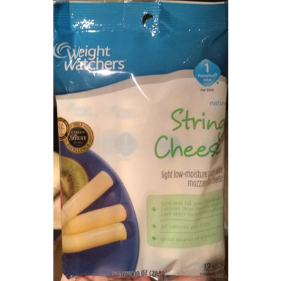 String Cheese, Light Low-Moisture Part-Skim Mozzarella