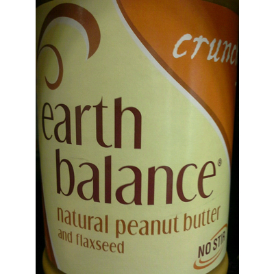 Natural Peanut Butter and Flaxseed