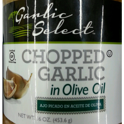 Chopped Garlic in Olive Oil