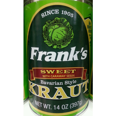Sweet Bavarian Style Kraut