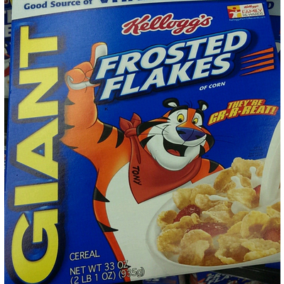 Frosted Flakes of Corn Cereal