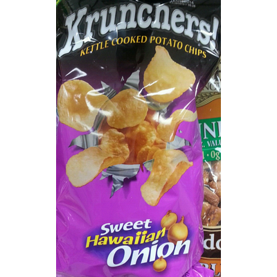Kettle Cooked Potato Chips, Sweet Hawaiian Onion