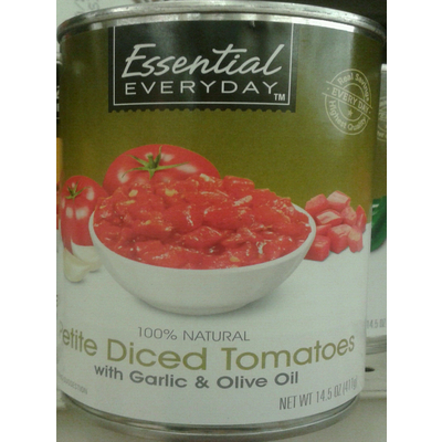 Petite Diced Tomatoes with Garlic & Olive Oil