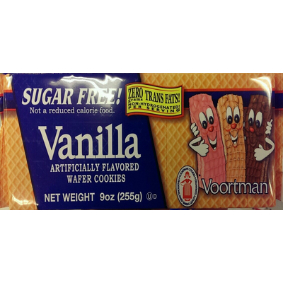 Calories In Wafer Cookies Vanilla From Voortman