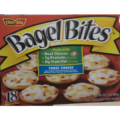 Mini Bagels, Three Cheese