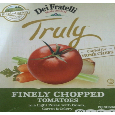 Truly Finely Chopped Tomatoes