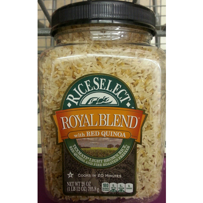 Royal Blend Light Brown Rice, with Red Quinoa