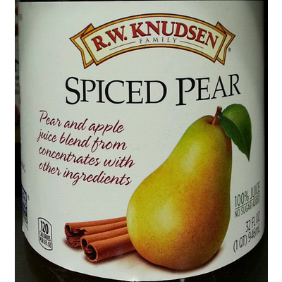 Spiced Pear Juice Blend
