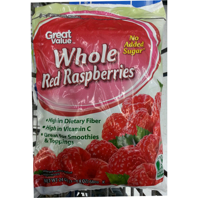 Red Raspberries, Whole