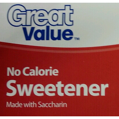 No Calorie Sweetener Made with Saccharin