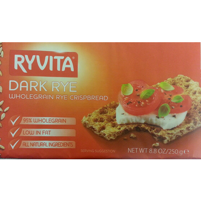 Dark Rye Wholergrain Rye Crispbread