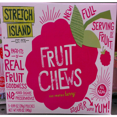 Fruit Chews, Raz-mataz Berry