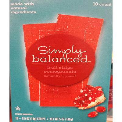 Fruit Strips Pomegranate