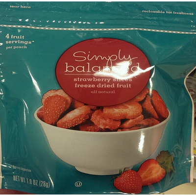 Strawberry Slices Freeze Dried Fruit