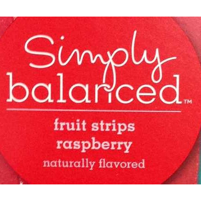 Fruit Strips, Raspberry