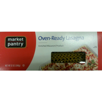 Oven-Ready Lasagna