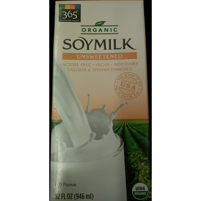Organic Soymilk Unsweetened