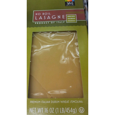 No Boil Lasagne