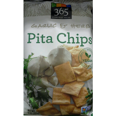 Garlic & Herb Pita Chips