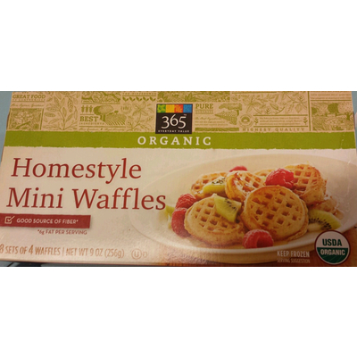 Homestyle Mini Waffles