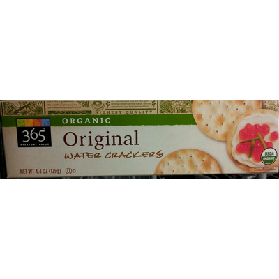 Organic Original Water Crackers