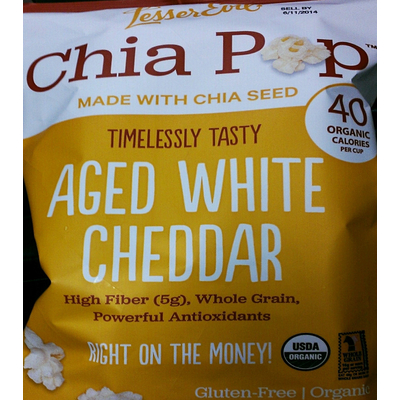 Chia Pop, Aged White Cheddar